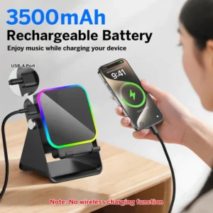 5-in-1 RGB Bluetooth Speaker Stand