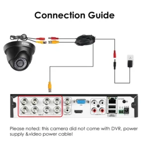ZOSI 1080P 2MP TVI CVI AHD CVBS 4-in-1 Video Surveillance Outdoor - Thumbnail Image 4