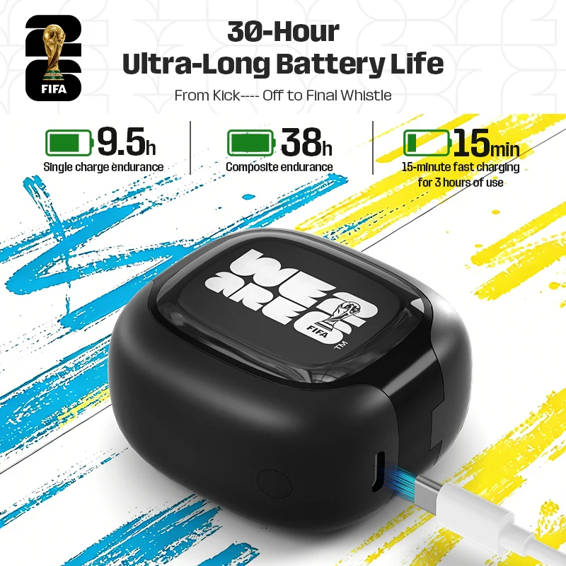 FIFA-F26E09 TWS Wireless Earbuds AI Translator Earbuds 138 Languages - Image 7