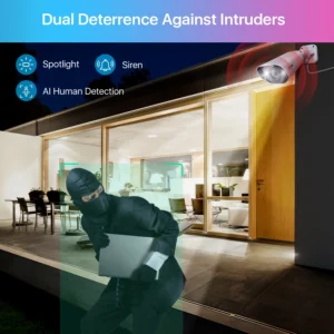 ZOSI 4K IP Camera Add-on PoE Security Camera Two Way Audio - Thumbnail Image 4